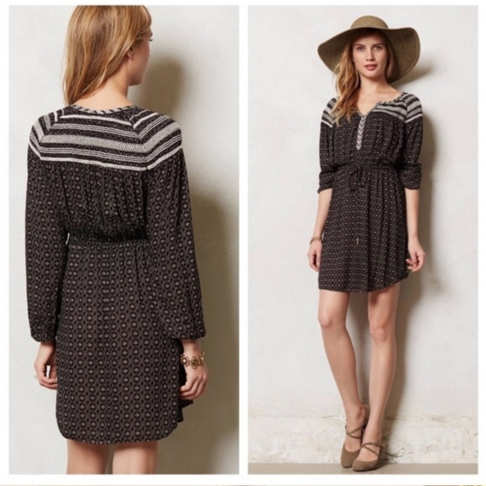 Anthropologie Holding Horses Mojave Peasant Dress